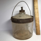 Antique Perfection Stove Company Kerosene Oil Glass Jug