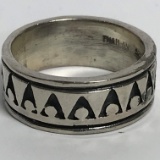 Sterling Silver Band Size 7.5