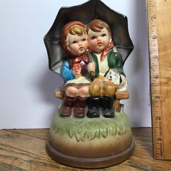 Vintage Ceramic Children with Umbrella Music Box - Plays "Raindrops Keep  Falling on My Head" | Art, Antiques & Collectibles Collectibles Vintage &  Retro Collectibles | Online Auctions | Proxibid