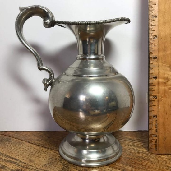 Vintage Pewter Pitcher - Made in Sheffield England