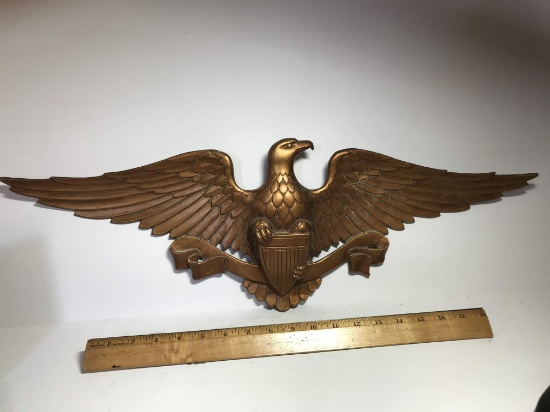 Large Metal Eagle Wall Hanging by Sexton