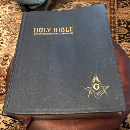 1951 Large Masonic Holy Bible