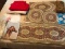 Lot of Misc Linens, Doilies, Tables Clothes & More