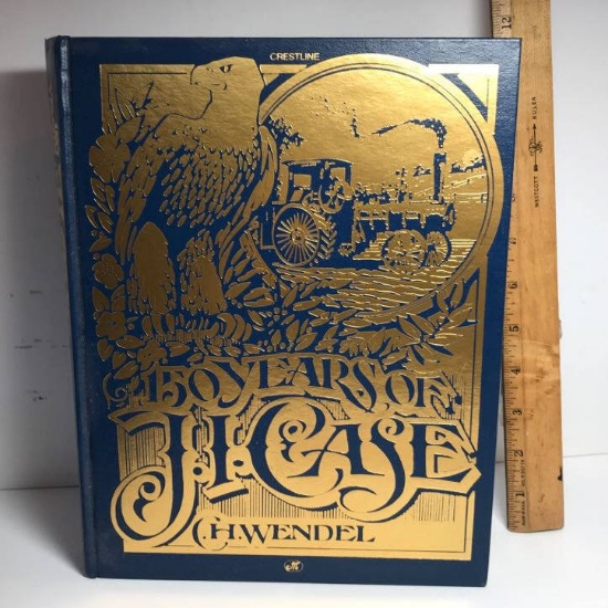 1994 “150 Years of J. I. Case” by C.H. Wendel Hard Cover Book