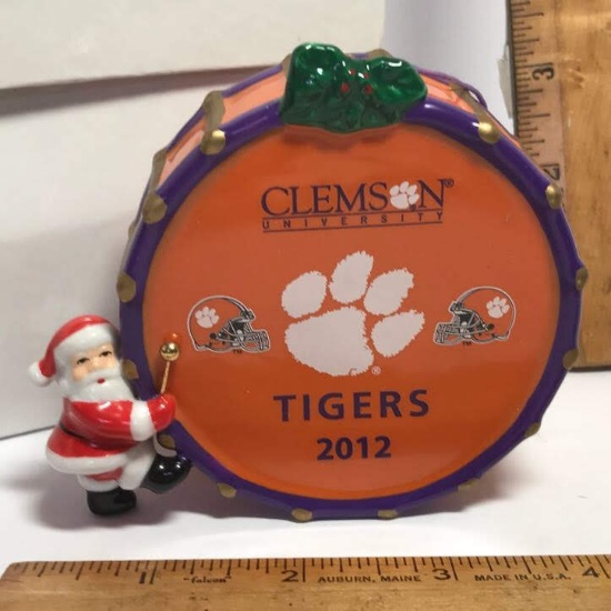 Danbury Mint Clemson University Tigers 2012 Ornament with Box