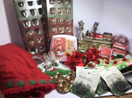 Large Lot of Misc Christmas Items