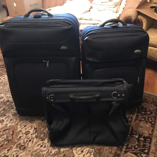 3 pc Samsonite Luggage Set with Wheels