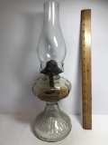 Vintage Glass Oil Lamp