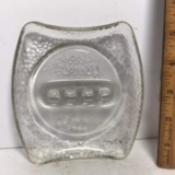 Vintage Glass “Holiday Inn” Collector’s Advertisement Ashtray