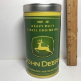 Metal John Deere Coin Bank