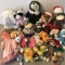 Large Lot of Misc Plush Animals & Toys