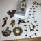 Lot of Very Nice Christmas Jewelry