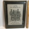 “As For Me And My House...” Cross Stitch Framed & Matted Wall Hanging