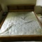 King Size Waterbed with Shelves