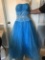 Beautiful Turquoise Prom/Brides Maid Dress Size 2 From David’s Bridal