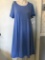 Long Blue LulaRue Dress Size Large - New With Tags