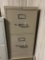 2 Drawer Metal File Cabinet