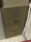 2 Drawer Metal File Cabinet