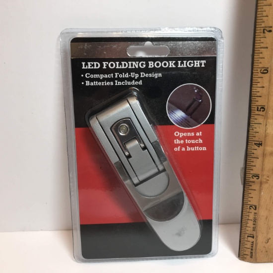 LED Folding Book Light - New in Package