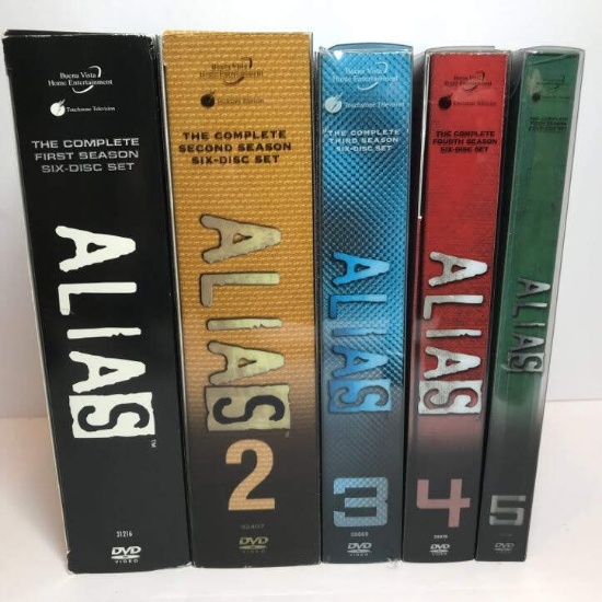 First 5 Seasons of “ALIAS” on DVD