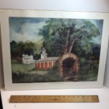 “Holly Springs, an Historical Perspective” Numbered Print 119/300 by Jenn Souther Jones