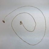 14K Gold 18” Chain