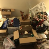 Large Lot of Christmas Items - Nativity Sets, Ornaments, Plush & More!