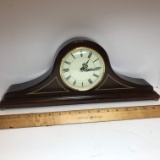 Wooden Battery Powered Mantle Clock