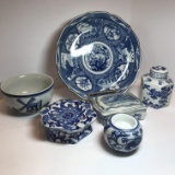Nice Lot of Blue & White China & Porcelain Items