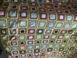 Gorgeous Hand Crocheted Large Size Blanket