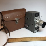 Vintage Bell & Howell Electric Eye Movie Camera with Case