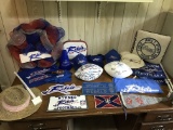 HUGE Lot of Byrnes Rebel Football Memorabilia with Autographed Marcus Lattimore Poster