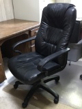 Black Rolling Office Chair