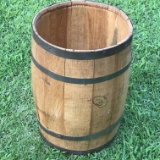 17” Wooden Vintage Barrel