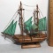 Vintage Wooden Sailboat