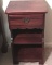 Mahogany Vintage Single Drawer Night Stand