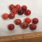 Lot of Red Vintage Marbles
