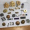 Large Lot of Vintage Military Pins