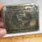 1977 Limited Edition Brass Clemson Pittsburgh Gator Bowl Belt Buckle