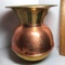 Union Pacific Railroad Copper & Solid Brass Crescent Spittoon