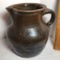 Awesome Antique Early Southern Pottery Milk Pitcher