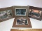 Lot of 4 Sealed & Matted Wild Life Prints On Foam Backs
