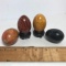 Nice Lot of Vintage Marble Eggs with 2 Bases