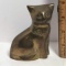 Vintage Brass Cat Figurine