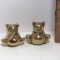 Solid Brass Bear Figurines