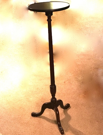 Tall Mahogany Plant Stand