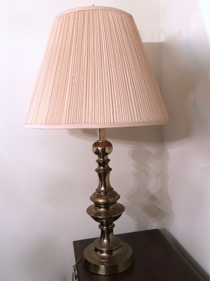 Nice Tall Brass Lamp