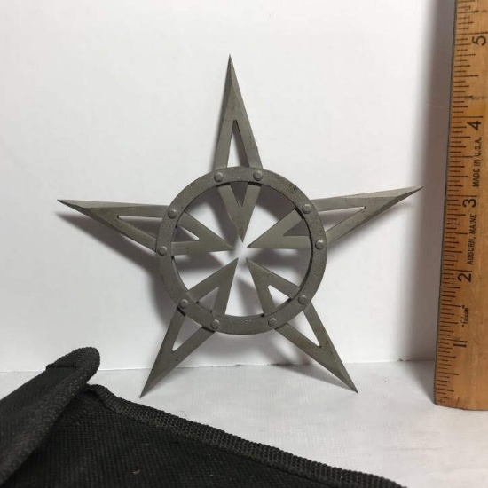 Ninja Throwing Star with Case