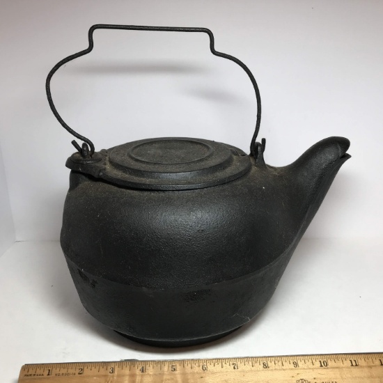 Vintage Cast Iron Kettle