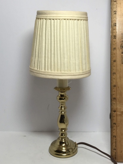 Brass Candlestick Light